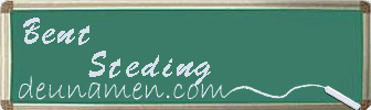Bent Steding Visitenkarte